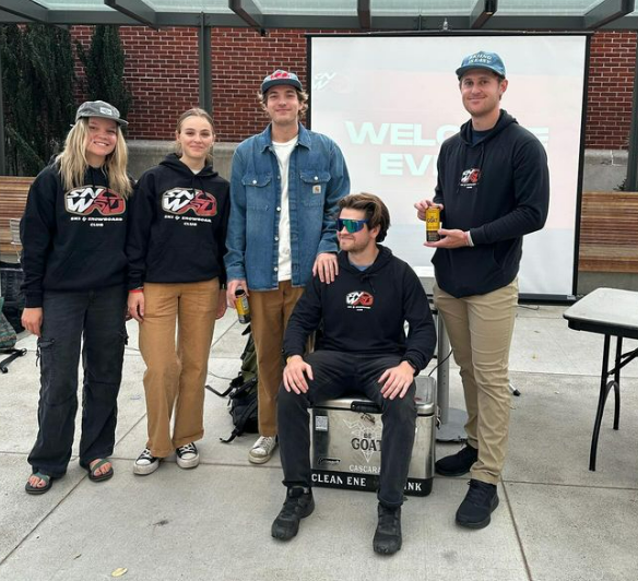OSU ski club SNOWSU team